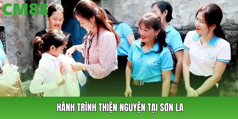 Hành trình thiện nguyện tại Sơn La
